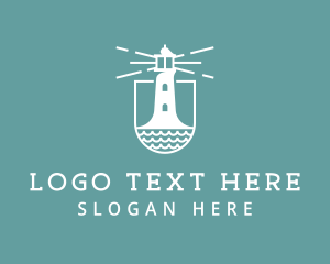 Sailing - Classic Seaside Lighthouse logo design