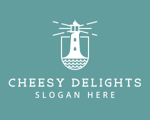 Classic Seaside Lighthouse logo design