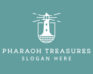 Classic Seaside Lighthouse logo design