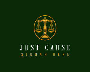 Justice Notary Law Firm logo design