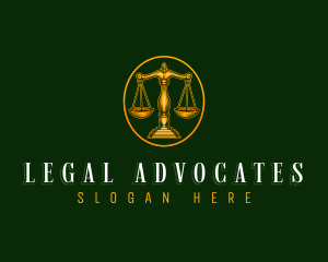 Justice Notary Law Firm logo design