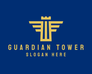 Royal Wing Tower logo design