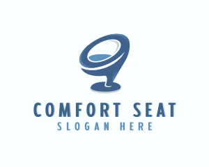 Modern Chair Furniture logo design