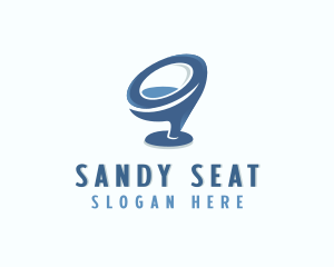 Modern Chair Furniture logo design