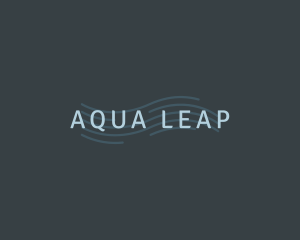 Ocean Aqua Wave  logo design