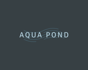 Ocean Aqua Wave  logo design