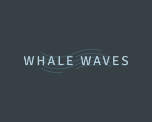 Ocean Aqua Wave  logo design