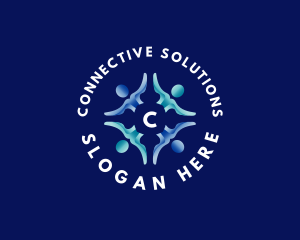 Associate - Community People Organization logo design