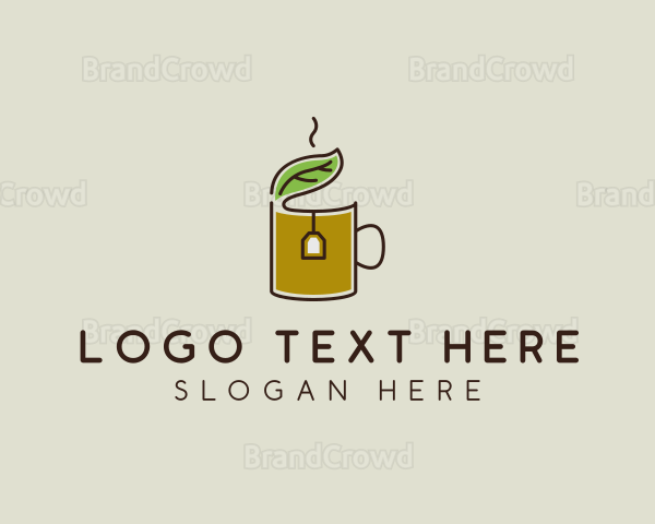 Green Tea Herbal Logo