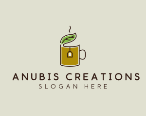 Green Tea Herbal logo design