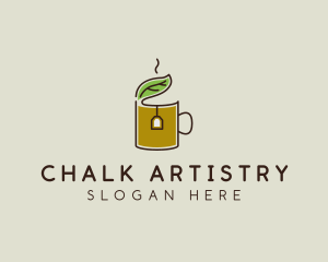 Green Tea Herbal logo design