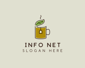 Green Tea Herbal logo design