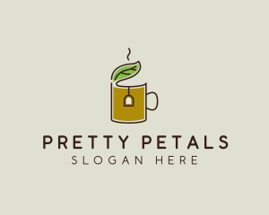 Green Tea Herbal logo design