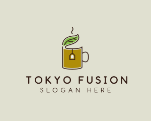 Green Tea Herbal logo design