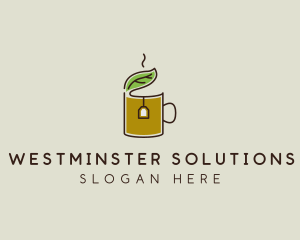 Green Tea Herbal logo design