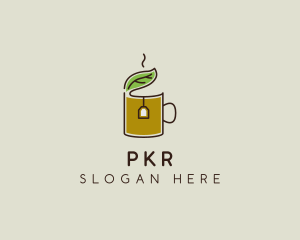 Green Tea Herbal logo design