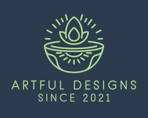 Tealight Candle Decor  logo design