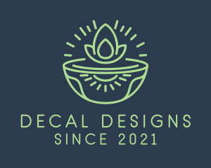 Tealight Candle Decor  logo design