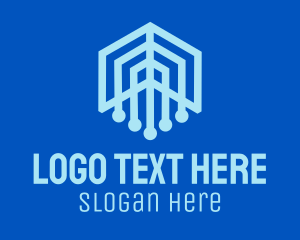 Web Host - Digital Housing Tech logo design