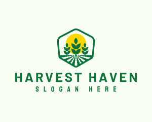 Agriculture Farm Crop logo design