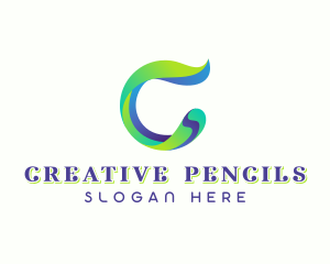 Creative Business Letter C logo design