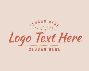 Fun Casual Business Logo