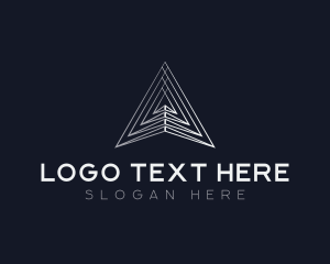 Developer - Tech Developer Pyramid logo design