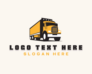 Trucking - Cargo Freight Trucking logo design