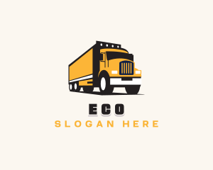 Haulage - Cargo Freight Trucking logo design