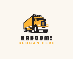 Truckload - Cargo Freight Trucking logo design