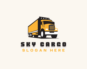 Cargo Freight Trucking logo design