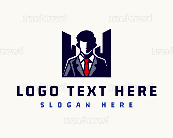 Businessman Male Leader Logo