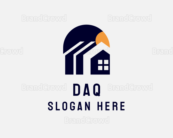 Residential House Building Logo