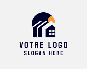 Residential House Building Logo