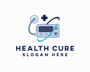Medication - Medical Insulin Pump logo design