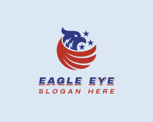 Political American Eagle logo design