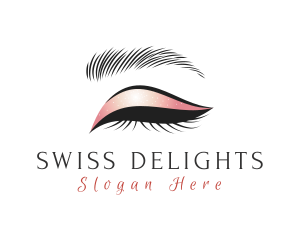 Eye Brow Esthetician logo design