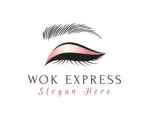 Eye Brow Esthetician logo design