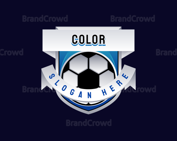 Football Soccer Tournament Logo