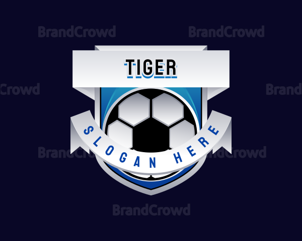 Football Soccer Tournament Logo