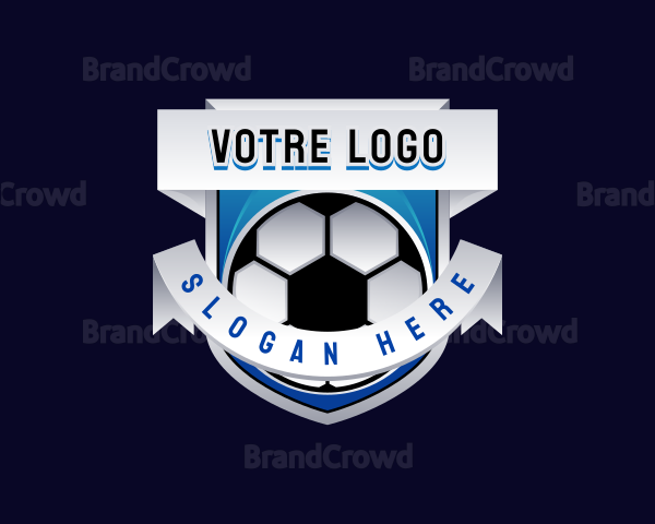 Football Soccer Tournament Logo