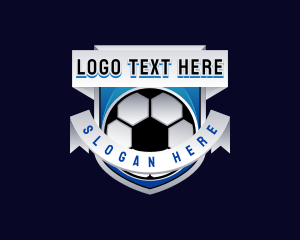 Sporting Equipment - Football Soccer Tournament logo design