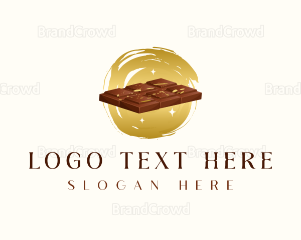 Chocolate Bar Dessert Logo