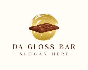 Chocolate Bar Dessert logo design