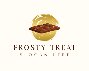 Chocolate Bar Dessert logo design