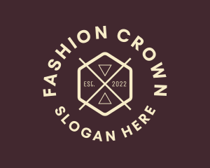 Fashion Hipster Boutique logo design