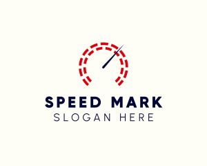 Speed Meter Gauge logo design