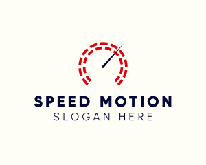 Speed Meter Gauge logo design