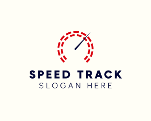 Speed Meter Gauge logo design