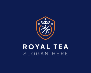 Royal Basketball Shield logo design